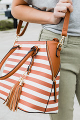The Classic Striped Tote