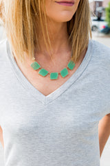 The Statement Necklace-Green