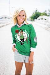 Boston Celtics Elbow Patch Tee