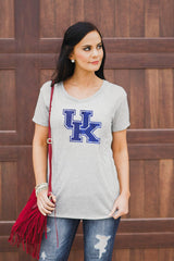 Kentucky Wildcats Relaxed Fit Cuff Tee