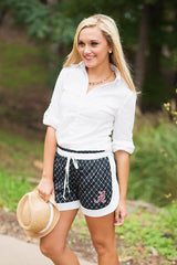Alabama Crimson Tide Chic on Repeat High Contrast Shorts
