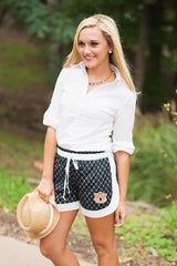 Auburn Tigers Chic on Repeat High Contrast Shorts