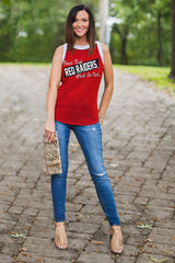 Texas Tech Red Raiders All The Way Up High Contrast Tank