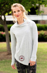 Arkansas Razorbacks "It's A Wrap" Cardiwrap Top