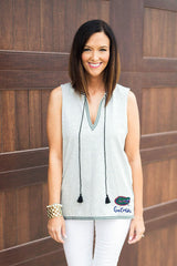 Florida Gators In the Details Embroidered Tank