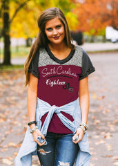 South Carolina Gamecocks "Touchdown To A Tee" Football Tee