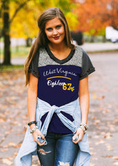 West Virginia Mountaineers "Touchdown To A Tee" Football Tee