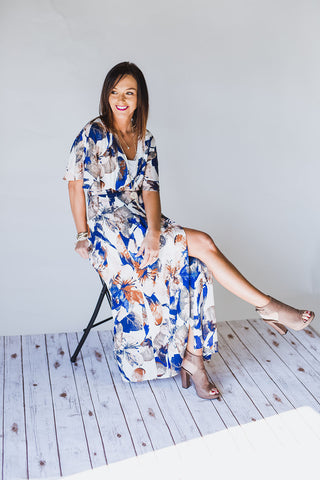The Floral Statement Maxi Dress