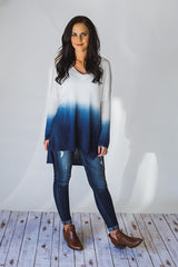 The Easy Breezy Top - Blue