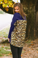 Arizona Leopard Back Tunic Top