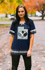 BYU "Lace to the Finish" Lace Jersey
