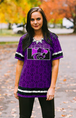 Kansas State "Lace to the Finish Lace Jersey