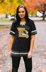 Missouri "Lace to the Finish" Lace Jersey