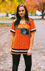 Oklahoma State "Lace to the Finish" Lace Jersey