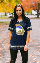 Georgia Southern "Lace to the Finish" Lace Jersey