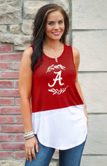 Alabama Crimson Tide Open Back Tank