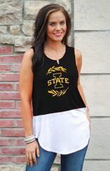 Iowa State Cyclones Open Back Tank