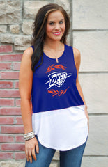 Oklahoma City Thunder Open Back Tank