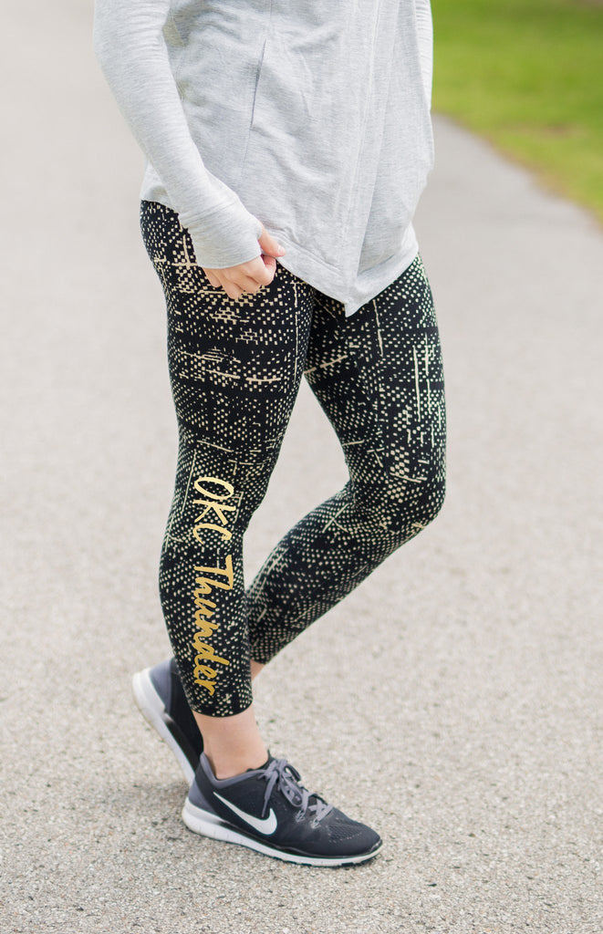 Oklahoma City Thunder Athleisure Performance Leggings