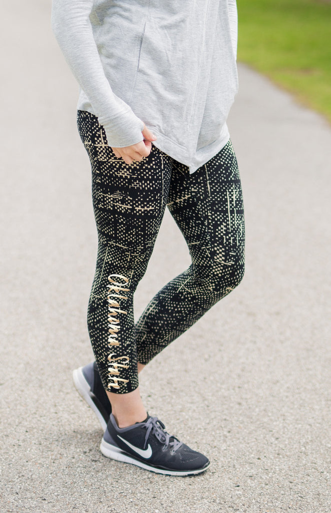 Oklahoma State Cowboys Athleisure Performance Leggings