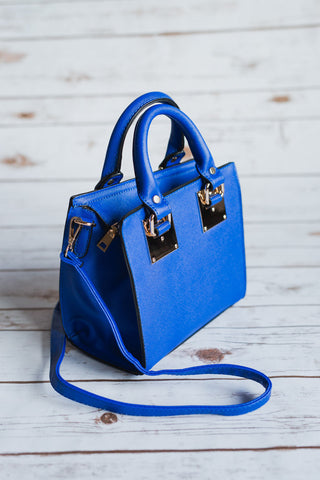 The Statement Bag - Blue