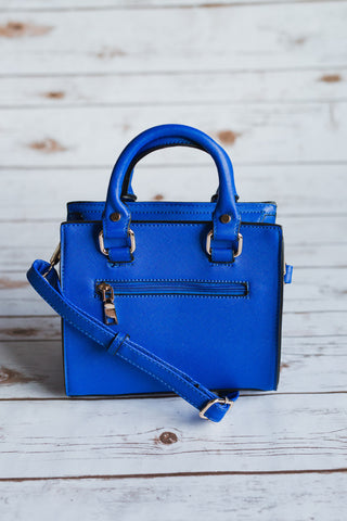 The Statement Bag - Blue