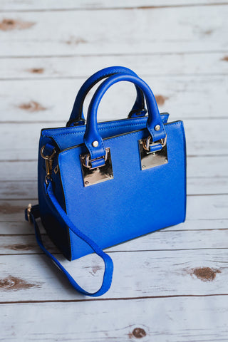 The Statement Bag - Blue