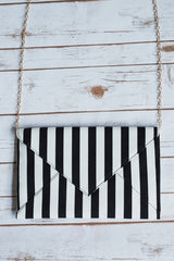 The Striped Clutch