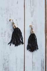 The Statement Earring - Black
