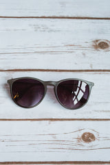 The Statement Shades Frosted Charcoal