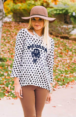 Nevada "Style Spotted" Polka Dot Sweater