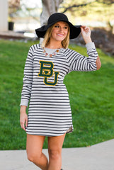 Baylor "Take it Easy" Stripe French Terry Tunic