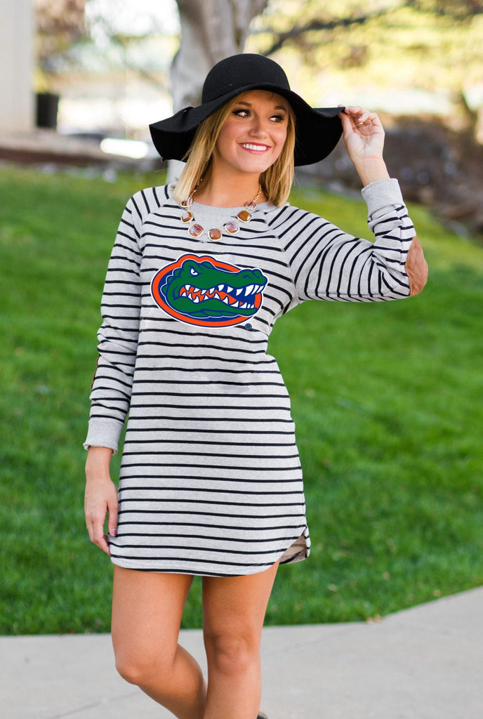 Florida "Take it Easty" Stripe French Terry Tunic