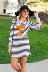 Tennessee "Take it Easy" Stripe French Terry Tunic