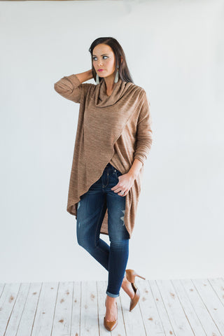 The Wrap Knit Tunic