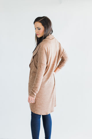 The Wrap Knit Tunic