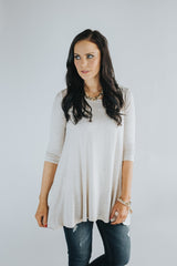 The Get Loose Tunic - Sand