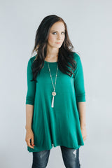 The Get Loose Tunic-Green
