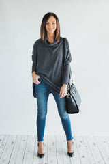 The Cowl Neck Sweater