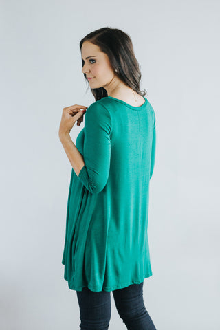 The Get Loose Tunic-Green