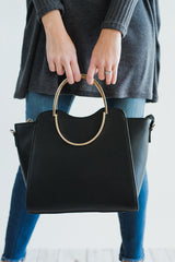 The Oversized Tote - Black