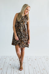 The Leopard Sweater Dress