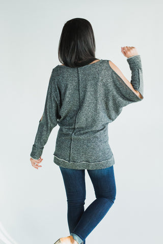 The Cold Shoulder Sweater
