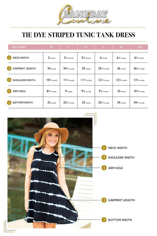 Going Places Tie Dye Tunic Tank Dress