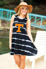 Tennessee Volunteers Going Places Tie Dye Tunic Tank Dress