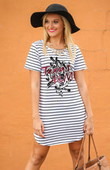 Texas A&M Aggies Stripe Tunic Dress