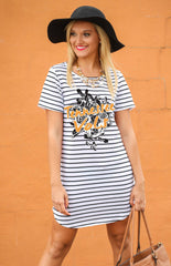 Tennessee Volunteers Stripe Tunic Dress