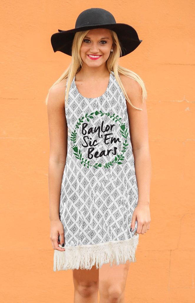 Baylor Bears Fringe Tunic Tank