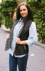 Arkansas "Kick it in Reverse" Quilted Puffer Vest
