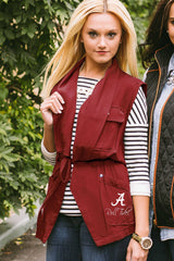 Alabama "Dressed to Impress" Drawstring Utility Vest